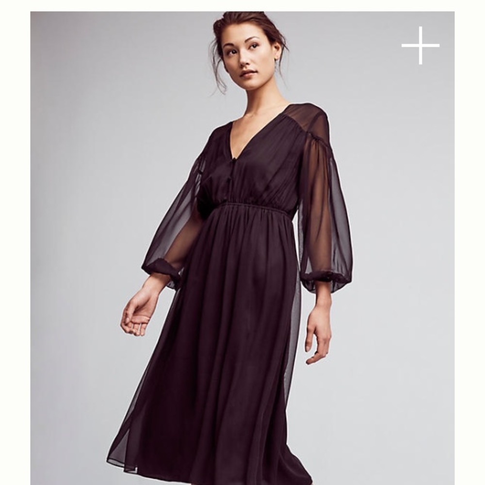 Black Nomad Morgan Carper Anthropologie Dress